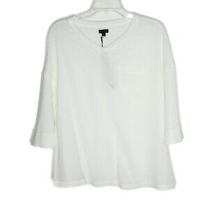 Coco + Carmen - White 100% Cotton Top - SM